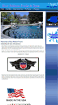 Mobile Screenshot of blueribbonpoolsandspas.com